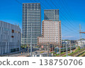Gracia Towers Ebina (twin towers) and Sagami Line [Ebina City, Kanagawa Prefecture] 138750706