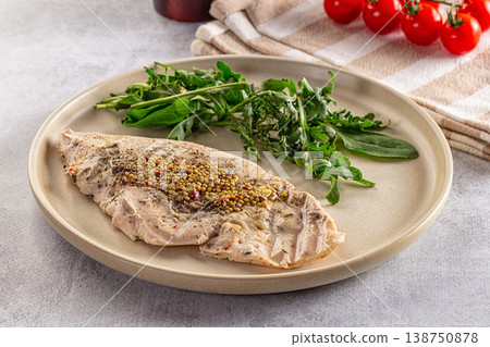 Dietary healthly food - turkey sous-vide 138750878