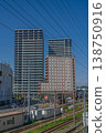Vertical view of Gracia Towers Ebina and Hotel Route Inn [Ebina City, Kanagawa Prefecture] 138750916