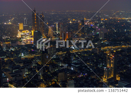 Night view of Thailand Bangkok Night view of Thailand Bangkok 138751442