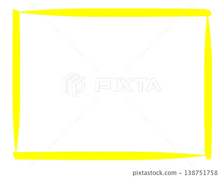Yellow frame Yellow frame 138751758