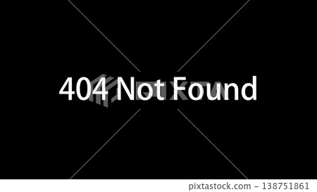 404 Not Found Error Page - Simple 16:9 Vector Material 138751861