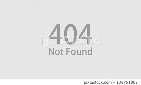 404 Not Found Error Page - Simple 16:9 Vector Material 138751862