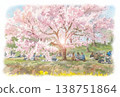 賞櫻圖：春天來了，野餐 138751864