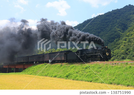 SL山口列車，D51 4729 138751990
