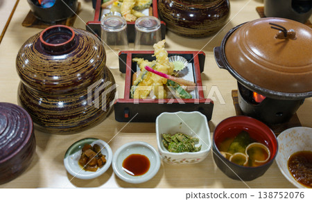 A colorful kaiseki meal A colorful kaiseki meal 138752076