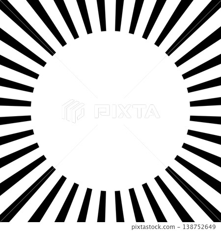 black radial lines forming circle shape in centre with copy space for your text message black radial lines forming circle shape in centre with copy space for your text message 138752649
