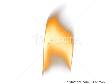 Bright orange and yellow fire with transparent background Bright orange and yellow fire with transparent background 138752708