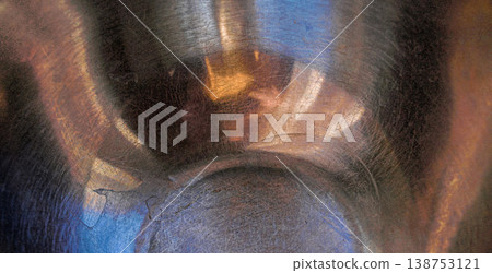 Stainless steel. Background texture in the bright sun. Stainless steel. Background texture in the bright sun. 138753121