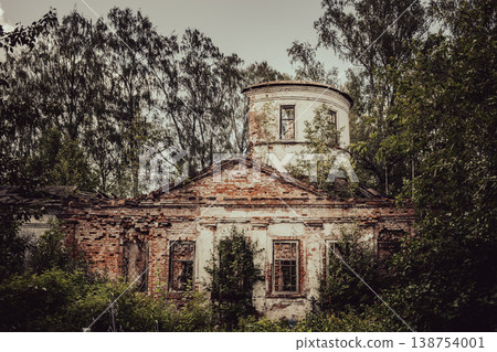 Old ruined church. Old ruined church. 138754001