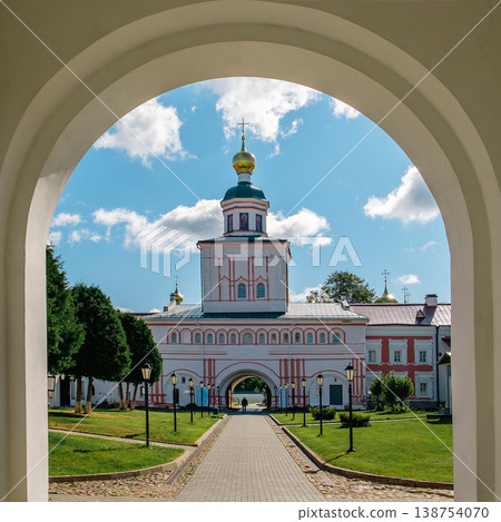 Iversky monastery in Valdai, Russia. Iversky monastery in Valdai, Russia. 138754070