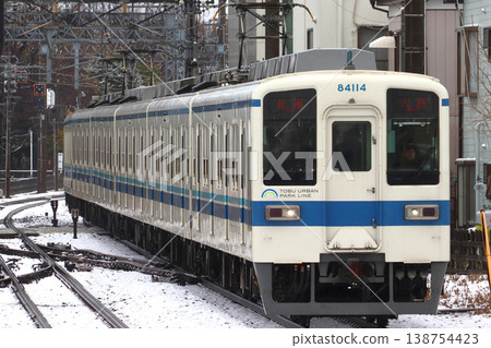[TD] 冬季東武野田線8000系列車（普通列車） 138754423