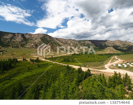 Superb view of Mongolia 138754648