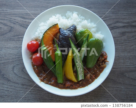 Delicious-looking summer vegetable curry Delicious-looking summer vegetable curry 138756184
