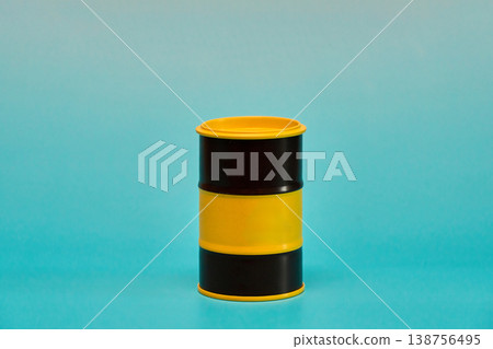 Isolated Petroleum Drum - Safety Alert 138756495