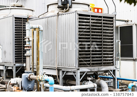 Factory equipment: Water-cooled chiller Factory equipment: Water-cooled chiller 138757843