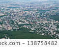 Trade Union Street and the Moscow districts of Teply Stan and Konkovo from a bird's-eye view. 138758482