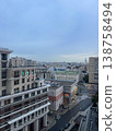 View of the center of the Russian capital from the window of a high-rise building. 138758494