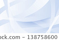 Soft curves flow in gentle, abstract motion. Light gradients suggest calm, quiet movement. Minimalist design evokes tranquility and simplicity 138758600