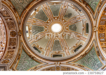 Interiors of san Paolo Maggiore church, Naples, Italy Interiors of san Paolo Maggiore church, Naples, Italy 138758627