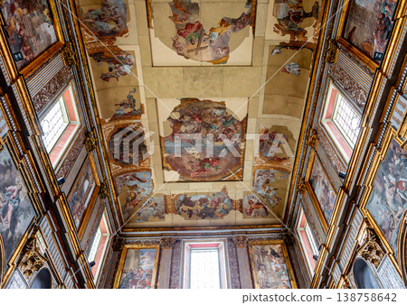 Interiors of san Paolo Maggiore church, Naples, Italy Interiors of san Paolo Maggiore church, Naples, Italy 138758642