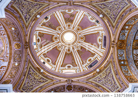 Interiors of san Paolo Maggiore church, Naples, Italy Interiors of san Paolo Maggiore church, Naples, Italy 138758663
