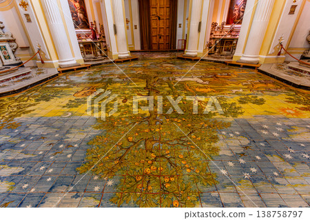 San Michele church, Anacapri, Italy 138758797