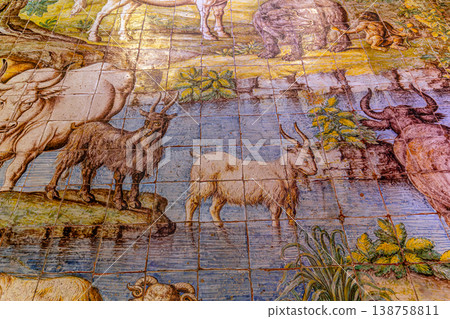 San Michele church, Anacapri, Italy 138758811