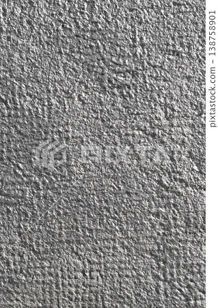 Silver Metallic Textured Wall Surface Silver Metallic Textured Wall Surface 138758901