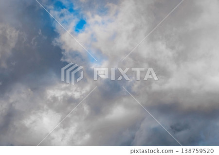Change weather atmosphere gray clouds cover blue sky background cloudscape nature Change weather atmosphere gray clouds cover blue sky background cloudscape nature 138759520