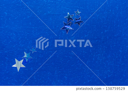 Stars pattern object detail element wall decoration abstract decor blue background design star Stars pattern object detail element wall decoration abstract decor blue background design star 138759529