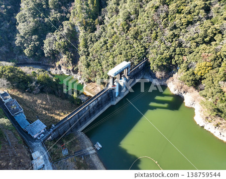 和歌山縣小座川町七川水壩 和歌山縣小座川町七川水壩 138759544