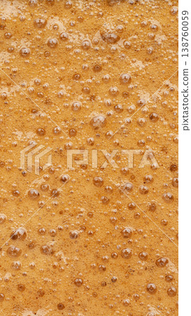 Vertical coffee foam texture background Vertical coffee foam texture background 138760059