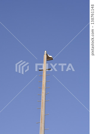 High Street Light Pole with Climbing Steps High Street Light Pole with Climbing Steps 138761148