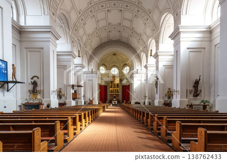 Interior of St. Joseph, a Roman Catholic church in Maxvorstadt, Munich, Germany. Interior of St. Joseph, a Roman Catholic church in Maxvorstadt, Munich, Germany. 138762433