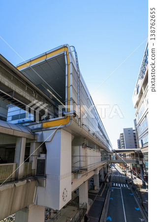 Hotarugaike Station on the Osaka Monorail (Toyonaka City, Osaka Prefecture) Hotarugaike Station on the Osaka Monorail (Toyonaka City, Osaka Prefecture) 138762655