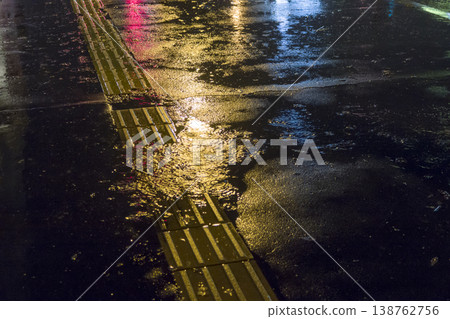 Rain road Rain road 138762756
