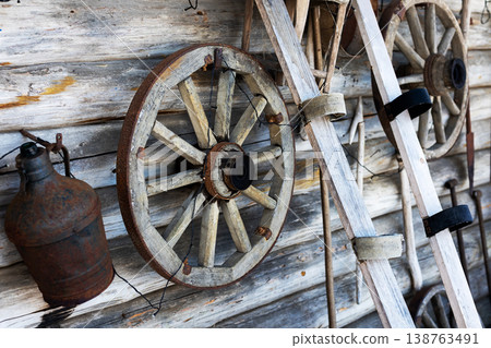 Expert artisans revive and repurpose aged fragments into valuable handcrafted masterpieces 138763491