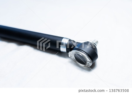 Premium otoscope for ear specialists captured with intricate details and soft shadows Premium otoscope for ear specialists captured with intricate details and soft shadows 138763508
