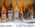 Exquisite Ceramic And Metal Miniature Towers From Istanbul Showcasing Artisanal Craftsmanship 138763869