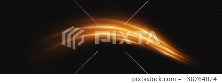 Dynamic orange light trails representing speed, energy, and digital data flow Dynamic orange light trails representing speed, energy, and digital data flow 138764024