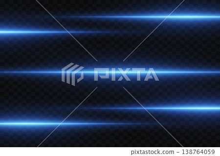Speeding light lines creating futuristic digital abstract background effect 138764059