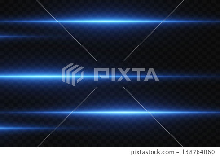 Speeding blue light lines creating dynamic futuristic glow effect Speeding blue light lines creating dynamic futuristic glow effect 138764060
