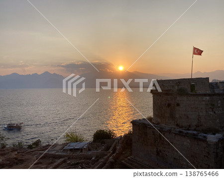 Sunset in Down town Antalya Sunset in Down town Antalya 138765466