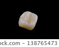 High-quality zirconia dental crown on white background. Dental ceramic crown professional dental lab 138765473