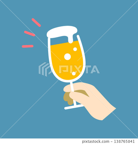 一個簡單的啤酒圖標 一個簡單的啤酒圖標 138765841