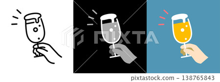 A simple beer icon 138765843