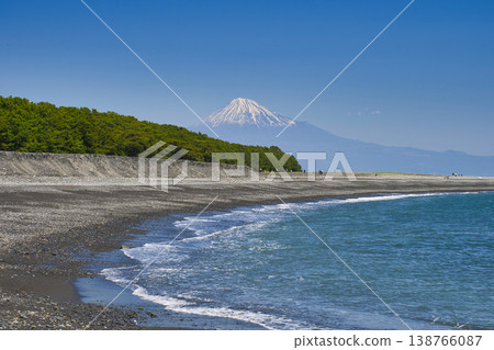 [靜岡縣] 三保之松原和富士山 138766087