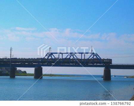 2008年9月12日,港川大橋,內房線 2008年9月12日,港川大橋,內房線 138766792