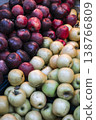 Bountiful Harvest of Ripe Organic Apples in Rustic Wooden Crates. High quality photo 138766809